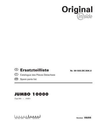 Discover the ultimate resource for your Pöttinger agricultural equipment with the Jumbo 10000 Parts Catalog Manual in PDF format. This comprehensive digital guide is designed to streamline your maintenance and repair processes, ensuring you have quick access to essential parts information at your fingertips.