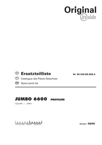 Discover the ultimate resource for your Pöttinger Agricultural Jumbo 6600 Profiline with our comprehensive Parts Catalog Manual in DPF format. This meticulously organized manual provides detailed diagrams and specifications, ensuring you have all the information you need to maintain and repair your equipment efficiently.