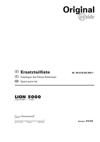 Discover the essential Pöttinger Agricultural Lion 5000 Parts Catalog Manual, designed to streamline your maintenance and repair processes. This comprehensive DPF file provides detailed diagrams and specifications for all components, ensuring you have the right information at your fingertips.