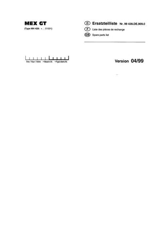 Discover the POTTINGER AGRICULTURAL MEX GT PARTS CATALOG MANUAL, a comprehensive PDF resource designed for farmers and agricultural professionals. This manual provides detailed information on parts and components, ensuring you have everything you need to maintain and repair your Pöttinger equipment efficiently.