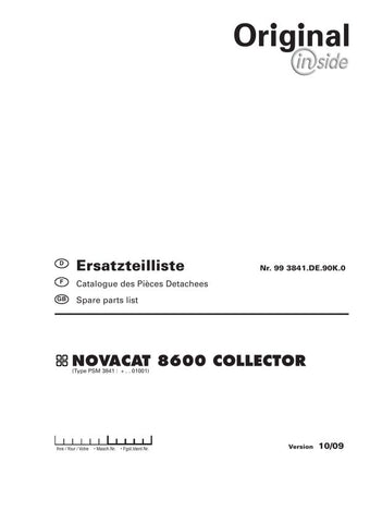 Discover the ultimate resource for maintaining your Pöttinger Agricultural Novacat 8600 with our comprehensive Collector Parts Catalog Manual in PDF format.