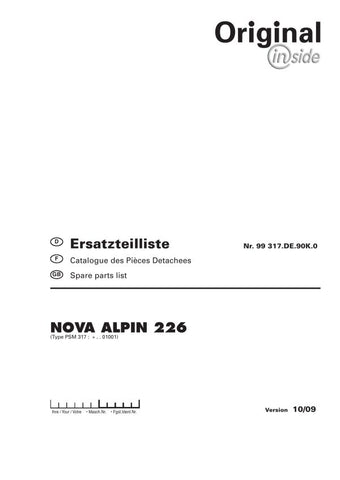 Discover the ultimate resource for your Pöttinger Agricultural Nova Alpin 226 with our comprehensive Parts Catalog Manual, available in a convenient PDF format. This essential guide provides detailed diagrams and specifications, ensuring you have all the information you need to maintain and repair your equipment efficiently.