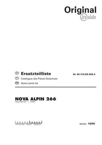 Discover the ultimate resource for your Pöttinger Agricultural Nova Alpin 266 with our comprehensive Parts Catalog Manual in PDF format. This essential guide provides detailed diagrams and specifications, ensuring you have all the information needed for efficient maintenance and repairs.