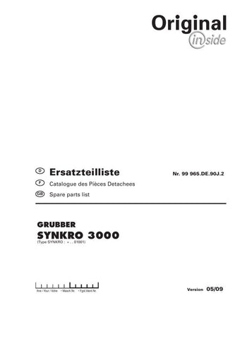 Discover the ultimate resource for your Pöttinger Agricultural Synkro 3000 with our comprehensive Parts Catalog Manual in PDF format. This essential guide provides detailed diagrams and part numbers, ensuring you can easily identify and order the components you need for optimal performance.
