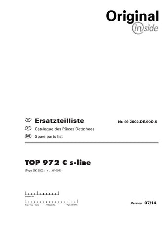 Discover the comprehensive POTTINGER AGRICULTURAL TOP 972 C S-LINE PARTS CATALOG MANUAL, now available in a convenient PDF format. This essential resource is designed for farmers and agricultural professionals seeking detailed information on parts and maintenance for the TOP 972 C S-Line model, ensuring optimal performance and longevity of your equipment.
