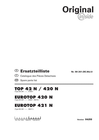 Discover the POTTINGER AGRICULTURAL TOP EUROTOP 420, 421 N PARTS CATALOG MANUAL, a comprehensive PDF file designed for farmers and agricultural professionals.