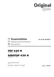 Discover the ultimate resource for your Pöttinger Agricultural Top Eurotop 620 N with our comprehensive Parts Catalog Manual in PDF format. This essential guide provides detailed diagrams and specifications, ensuring you have all the information you need to maintain and repair your equipment efficiently.