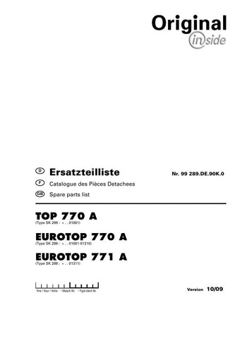 Discover the comprehensive Pöttinger Agricultural Top Eurotop 770, 701 A Parts Catalog Manual, now available in a convenient PDF format. This essential resource is designed for farmers and agricultural professionals seeking detailed information on parts and maintenance for their Eurotop equipment.