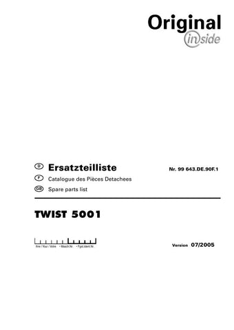 Discover the essential Pöttinger Agricultural Twist 5001 Parts Catalog Manual, now available in a convenient PDF format. This comprehensive manual is designed to provide you with detailed information on all parts and components of the Twist 5001, ensuring you have everything you need for efficient maintenance and repairs.