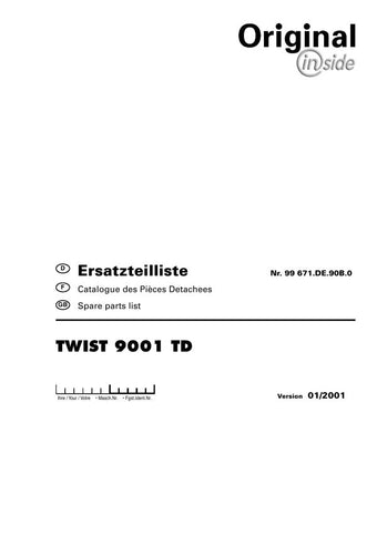 Discover the ultimate resource for your Pöttinger Agricultural Twist 9001 TD with our comprehensive Parts Catalog Manual in PDF format. This essential guide provides detailed diagrams and specifications, ensuring you have all the information you need to maintain and repair your equipment efficiently.