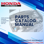 1994-1997 Honda Accord Aerodeck (KE) Space Parts Catalog Manual 