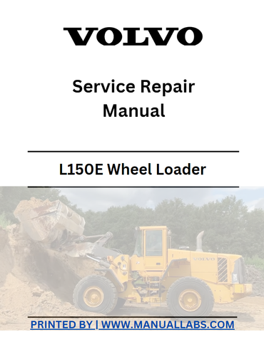 Volvo L150E Wheel Loader Service Repair Manual - PDF File Download