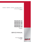 Case IH MAGNUM 235, 260, 290, 315, 340 Tractor Service Repair Manual - PDF File Download