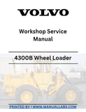 Volvo 4300B Wheel Loader Workshop Service Manual - PDF File Download