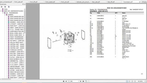 Discover the ultimate resource for your SAME Tractor with the SAME TRACTOR IRON 100 PARTS CATALOG MANUAL in PDF format. This comprehensive manual provides detailed diagrams and part numbers, making it easy to identify and order the exact components you need for maintenance and repairs.