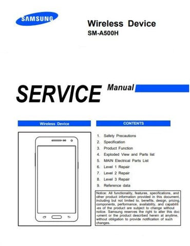 Unlock the full potential of your Samsung Galaxy A5 (SM-A500H) with our comprehensive PDF Service Manual. This essential guide provides detailed schematics, troubleshooting tips, and repair instructions, making it an invaluable resource for technicians and DIY enthusiasts alike. With easy navigation and clear illustrations, you can confidently tackle any maintenance or repair task, ensuring your device runs smoothly and efficiently. Don't miss out on the opportunity to enhance your technical skills and keep