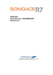 Unlock the full potential of your SAMSUNG SONOACE R7 with the comprehensive Service Manual (CSD-SMESAR7) in PDF format. This essential guide provides detailed instructions, troubleshooting tips, and maintenance procedures to ensure optimal performance and longevity of your ultrasound system. Perfect for technicians and healthcare professionals, this manual is your go-to resource for efficient service and repair, helping you minimize downtime and enhance patient care. Don't miss out on the opportunity to