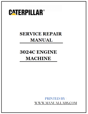 3024C CATERPILLAR ENGINE SERVICE REPAIR MANUAL GGA - PDF FILE DOWNLOAD