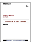 SERVICE REPAIR MANUAL - (CAT) CATERPILLAR 236B SKID STEER LOADER S/N HEN - PDF FILE DOWNLOAD