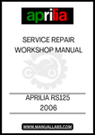 DISCOVER THE ULTIMATE RESOURCE FOR YOUR APRILIA RS125 2006 WITH OUR COMPREHENSIVE PDF SERVICE MANUAL. THIS DIGITAL GUIDE IS DESIGNED TO PROVIDE YOU WITH ALL THE ESSENTIAL INFORMATION NEEDED TO MAINTAIN AND REPAIR YOUR MOTORCYCLE, ENSURING OPTIMAL PERFORMANCE AND LONGEVITY.
