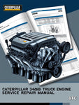 SERVICE REPAIR MANUAL - CATERPILLAR 3406B TRUCK ENGINE SN: 8TC