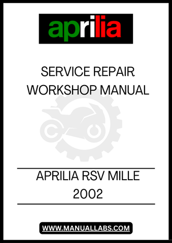 UNLOCK THE FULL POTENTIAL OF YOUR APRILIA RSV MILLE 2002 WITH OUR COMPREHENSIVE SERVICE & REPAIR MANUAL IN PDF FORMAT. THIS ESSENTIAL GUIDE IS DESIGNED TO PROVIDE YOU WITH DETAILED INSTRUCTIONS AND INSIGHTS, ENSURING THAT YOU CAN MAINTAIN AND REPAIR YOUR MOTORCYCLE WITH CONFIDENCE.