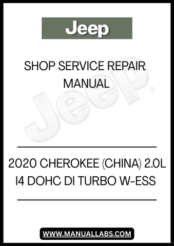 UNLOCK THE FULL POTENTIAL OF YOUR 2020 JEEP CHEROKEE WITH OUR COMPREHENSIVE SHOP SERVICE REPAIR MANUAL. THIS PDF GUIDE IS SPECIFICALLY DESIGNED FOR THE 2.0L I4 DOHC DI TURBO W-ESS MODEL, PROVIDING YOU WITH DETAILED INSIGHTS AND STEP-BY-STEP INSTRUCTIONS FOR ALL YOUR MAINTENANCE AND REPAIR NEEDS.