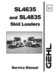SL4635, SL4835 - Gehl Skid Loaders Service Repair Manual PDF Download