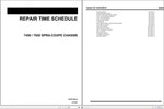 With detailed time schedules and step-by-step instructions, this manual helps you optimize your repair workflow, saving you both time and money. Whether you're a professional technician or a dedicated DIY enthusiast, the SPRA COUPE manual provides clarity and precision for every repair task.