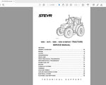 Discover the ultimate resource for your STEYR 4065, 4075, 4085, and 4095 Kompakt Tractors with the comprehensive Service Manual (Part No. 87744420B). This PDF file is meticulously designed to provide you with all the essential information needed for maintenance, troubleshooting, and repairs, ensuring your tractor operates at peak performance.