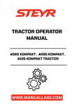 Enhance your operational efficiency with the STEYR 4085, 4095, and 4105 Kompakt Tractor Operator Manual (Part No. 47436091). This comprehensive guide is designed to provide you with essential information on the features, functions, and maintenance of your tractor, ensuring you get the most out of your investment.