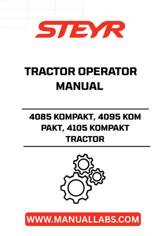 Discover the essential STEYR 4085, 4095, and 4105 Kompakt Tractor Operator Manual, designed to enhance your operational efficiency and ensure optimal performance. This comprehensive guide provides detailed instructions and insights tailored specifically for these powerful tractors, making it an indispensable resource for both new and experienced operators.