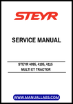 Unlock the full potential of your STEYR 4095, 4105, and 4115 MULTI ET tractors with the comprehensive service manual (part number 47735507). This PDF file is an essential resource for both seasoned mechanics and DIY enthusiasts, providing detailed insights into maintenance, troubleshooting, and repair procedures tailored specifically for your tractor model.