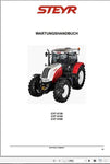 Discover the essential STEYR 6130, 6145, 6160 CVT Tractor Maintenance Manual (Part No. 84477632A) in a convenient PDF format. This comprehensive guide is designed to help you maintain your tractor efficiently, ensuring optimal performance and longevity. With detailed instructions and diagrams, you can easily navigate through maintenance tasks and troubleshooting.