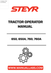 Enhance your farming efficiency with the STEYR 650, 650A, 760, and 760A Tractor Operator Manual (1TS244-75F-I). This comprehensive guide is designed to provide you with essential information on operating and maintaining your tractor, ensuring optimal performance and longevity.
