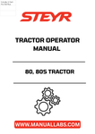 Discover the essential STEYR 80 and 80S Tractor Operator Manual - 1060DEH, your go-to resource for maximizing the performance and longevity of your tractor. This comprehensive manual provides detailed instructions, ensuring you operate your machine safely and efficiently.
