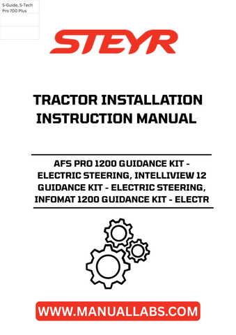 Experience precision farming like never before with the STEYR AFS PRO 1200 Guidance Kit. This advanced electric steering system enhances your tractor's maneuverability, allowing for effortless navigation across fields. With the Intelliview 12 display, you gain real-time insights and control, ensuring optimal performance and efficiency during every operation.