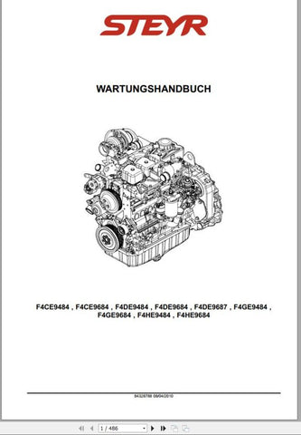 Don't leave the performance of your tractor to chance. Invest in the F4CE9484 – F4HE9684 Maintenance Manual today and gain access to expert guidance that will help you maintain your equipment in top condition. Download your PDF file now and take the first step towards ensuring your tractor's reliability and efficiency for years to come.