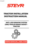 Introducing the STEYR Anti-Lock Braking System (ABS) Trailer Brake Socket, designed specifically for seamless integration with your tractor. This high-quality socket ensures optimal performance and safety while towing, providing you with peace of mind on the road. Engineered for durability, it withstands the rigors of heavy-duty use, making it an essential addition to your agricultural equipment.