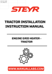 Enhance the performance of your STEYR tractor with the Bengine Grid Heater, designed for optimal engine heating in cold weather conditions. This essential component ensures quick starts and efficient operation, reducing wear and tear on your engine during those chilly mornings.