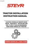 Introducing the STEYR Electro-Hydraulic Remote (EHR) Valve, designed specifically for optimal performance in your Optum 250-300 CVX, T7.275-T7.315 AutoCommand, and 6250-6300 Terrus CVT tractors. This high-quality valve ensures precise control and responsiveness, enhancing your tractor's hydraulic capabilities for a variety of agricultural tasks.
