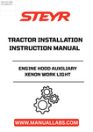 Enhance your STEYR tractor's functionality with the STEYR Engine Hood Auxiliary Xenon Work Light. Designed for optimal visibility during nighttime operations or low-light conditions, this work light ensures you can tackle any task with confidence. Its robust construction guarantees durability, making it a reliable addition to your agricultural equipment.