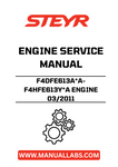 Unlock the full potential of your STEYR F4DFE613A*A-F4HFE613Y*A engine with the comprehensive Engine Service Manual (Part Number: 84392459). This essential guide, tailored for models manufactured from March 2011, provides detailed insights and step-by-step instructions to ensure optimal performance and longevity of your engine.