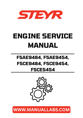 Unlock the full potential of your STEYR engine with the comprehensive STEYR F5AE9484, F5AE9454, F5CE9484, F5CE9454, F5CE5454 Engine Service Manual. This essential guide is designed for both professionals and enthusiasts, providing detailed instructions and insights to ensure optimal performance and longevity of your engine.