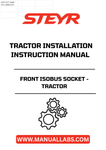 Introducing the STEYR Front ISOBUS Socket, a vital component for enhancing your tractor's connectivity and efficiency. Designed specifically for STEYR tractors, this socket ensures seamless integration with ISOBUS-compatible implements, allowing for streamlined communication and control.