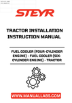 Introducing the STEYR Fuel Cooler, designed specifically for both four-cylinder and six-cylinder engines. This essential component ensures optimal fuel temperature regulation, enhancing engine performance and efficiency. With the STEYR Fuel Cooler, you can expect improved fuel economy and reduced emissions, making it a smart choice for environmentally conscious operators.