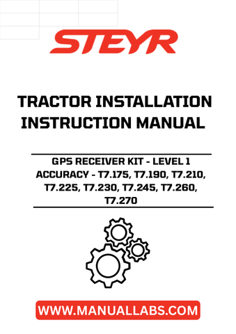 Enhance your farming efficiency with the STEYR GPS Receiver Kit, designed specifically for T7 series tractors including models T7.175, T7.190, T7.210, T7.225, T7.230, T7.245, T7.260, and T7.270. This advanced kit offers Level 1 accuracy, ensuring precise navigation and optimal performance in the field.