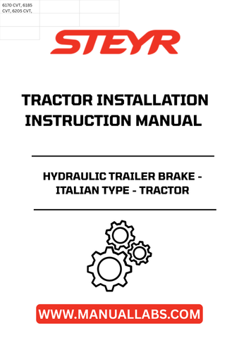 Experience enhanced safety and control with the STEYR Hydraulic Trailer Brake, designed specifically for Italian-type tractors. This high-quality braking system ensures reliable performance, allowing you to manage heavy loads with confidence. Its robust construction guarantees durability, making it an essential addition to your agricultural equipment.