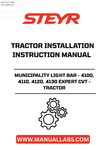 Discover the essential STEYR ISOBUS 11783 Tractor Installation Instructions Manual (Part Number: 51563357), designed to streamline your tractor setup process. This comprehensive guide provides clear, step-by-step instructions tailored specifically for STEYR tractors, ensuring a seamless installation experience.