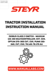 Upgrade your agricultural efficiency with the STEYR ISOBUS Class 3 Switch, designed specifically for MAXXUM 115-150, OPTUM 270-300, and PUMA 150-240 tractors. This advanced multicontroller enhances your tractor's connectivity, allowing seamless integration with ISOBUS-compatible implements. Experience improved control and functionality, making your farming tasks more streamlined and productive.